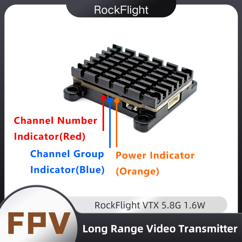 RockFlight TX663 VTX 5.8G 48CH - Fpv Drone Frame incelemesi ve fiyatı