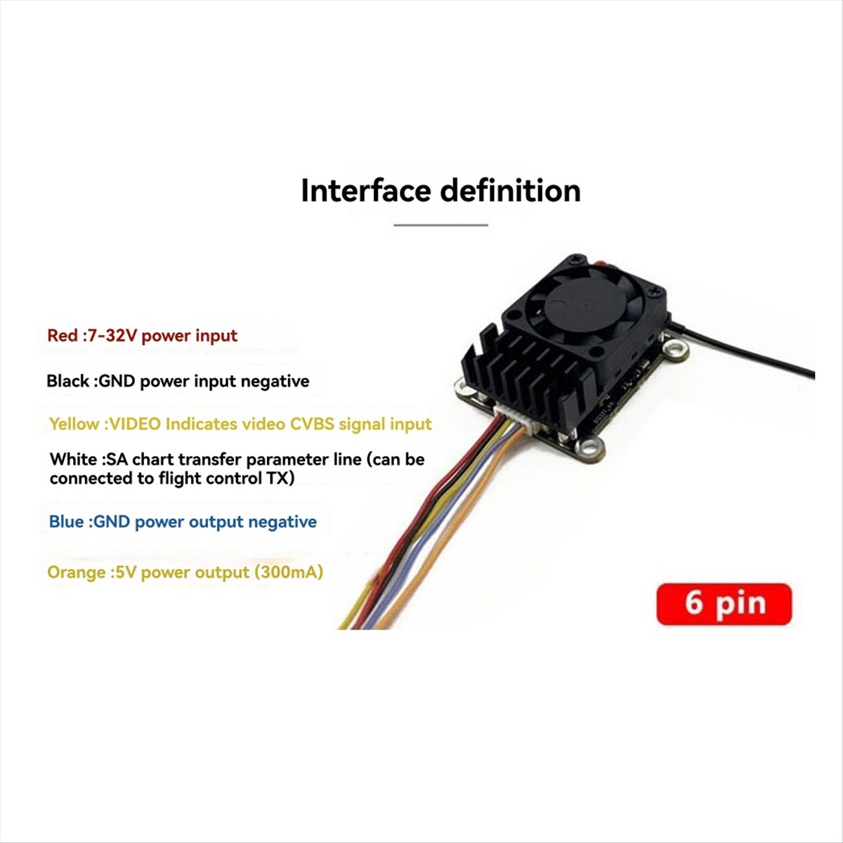 5.8G 2W VTX 2000mW FPV Video V - Fpv Drone Transmitter incelemesi ve fiyatı